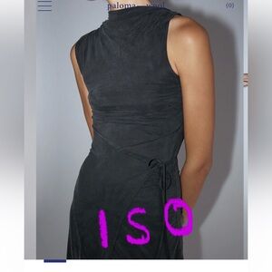 ISO!!!!! Paloma Wool Black Betty Dress (do not buy)